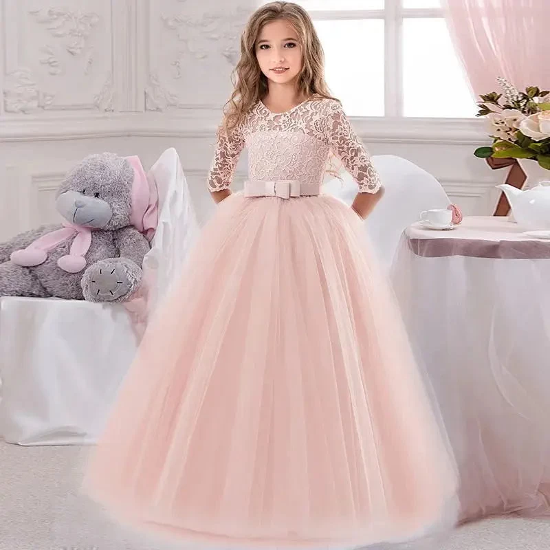 Children Princess Girls Party Wear Kids Christmas Dress Girl's Birthday Dress Baby Girl Wedding Banquet Clothes 3-14 Years - Image 2