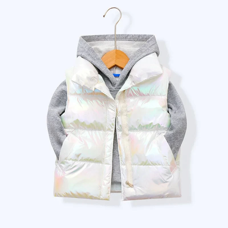 Girls Down Vests Children Clothing For Girls Boys Warm Outerwear Coat Autumn Fashion Teens Kids Jackets Vest - Image 10