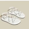 Thick Sole Sandals Women Soft Sole Elevated Casual Roman Sandals Shoes