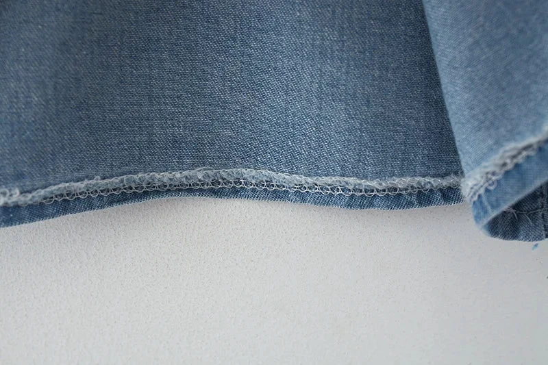 Newborn Baby Girls Spring Fall Clothes Outfits Bow Denim Dress Costume For Toddler Baby Girl Cloth 1 Year Birthday Dresses Dress - Image 6