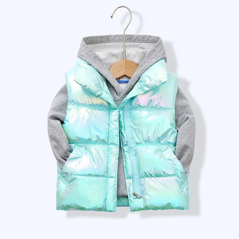 Girls Down Vests Children Clothing For Girls Boys Warm Outerwear Coat Autumn Fashion Teens Kids Jackets Vest - Image 11