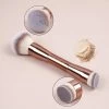 Foundation Makeup Brush Double Head Concealer Contour Brush For Liquid Soft Dense Hair Facial Cosmetic Makeup Tools