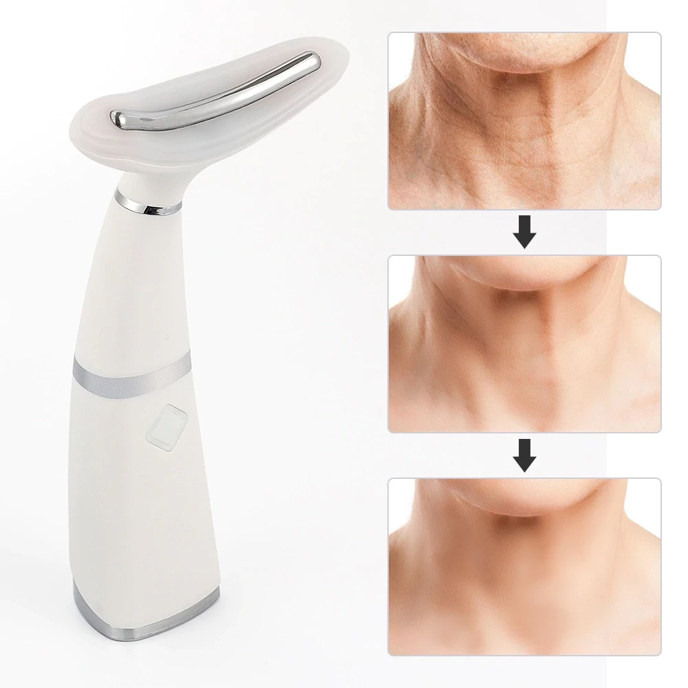 Remove Double Chin Device LED Photon Heating Therapy Anti-Wrinkle Neck Care Tool Vibration Skin Lifting Tighten Massager - Image 3