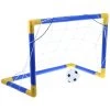 Mini Children Football Soccer Goal Post Net Set Pump Easy To Install For Indoor Outdoor Kids Toy