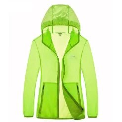 Summer Fast Dry Skin Coat Hiking Outdoor Sports Skin Clothing Thin Breathable Waterproof Anti UV Couple Camping