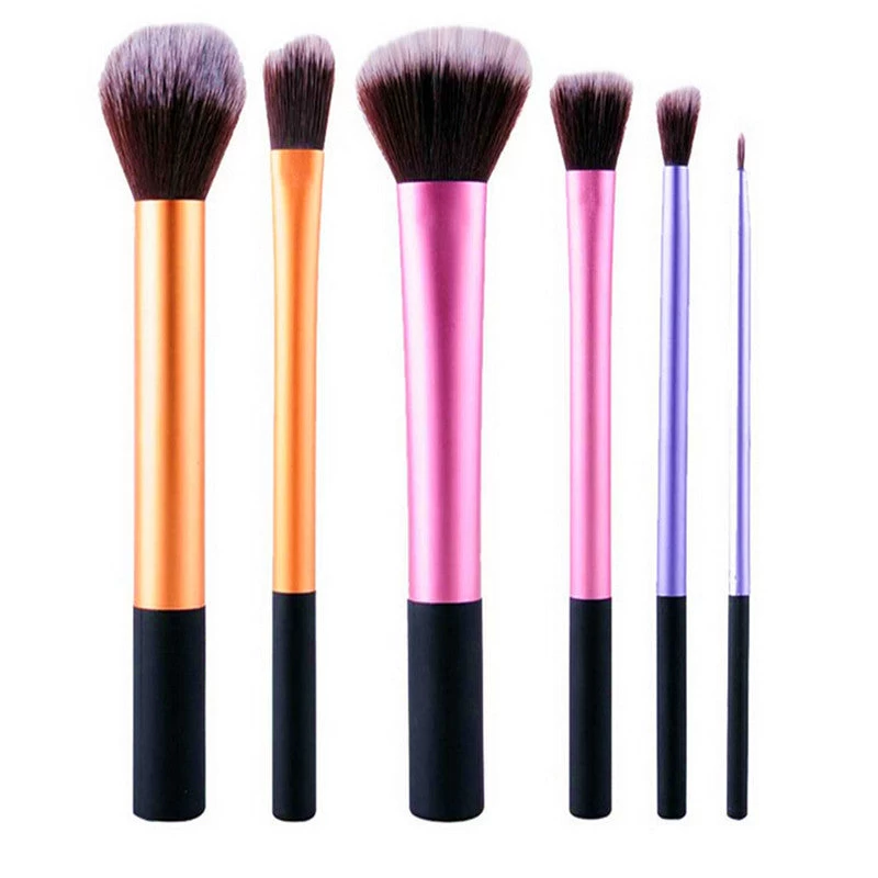 NEW Techniqueing 6-7 Pcs Makeup Brushes Set Synthetic Hair Make Up Brushes Tools Cosmetic Foundation Brush Kits - Image 2