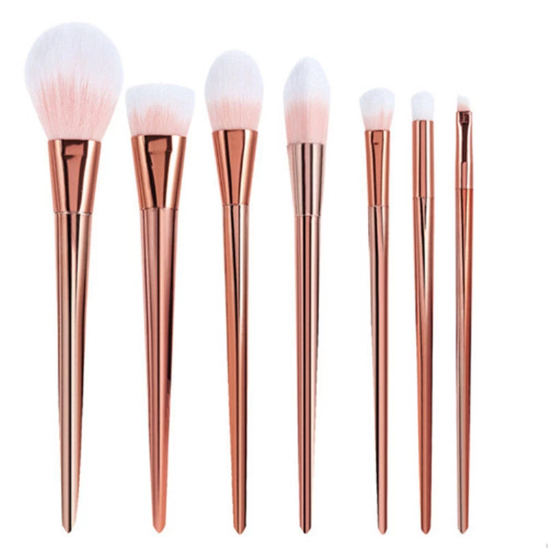 NEW Techniqueing 6-7 Pcs Makeup Brushes Set Synthetic Hair Make Up Brushes Tools Cosmetic Foundation Brush Kits - Image 4