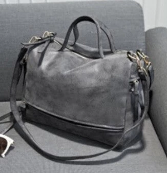 Arrive Women Shoulder Bag Nubuck Leather Vintage Messenger Bag Motorcycle Crossbody Bags Women Bag CX003 - Image 5