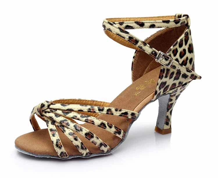 Brand Satin/PU Girls Ladies Women's Tango Salsa Dance Ballroom Latin Dance Shoes 7cm Heels 22 Colors And - Image 13