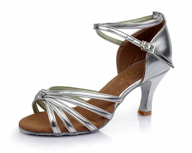 Brand Satin/PU Girls Ladies Women's Tango Salsa Dance Ballroom Latin Dance Shoes 7cm Heels 22 Colors And - Image 11