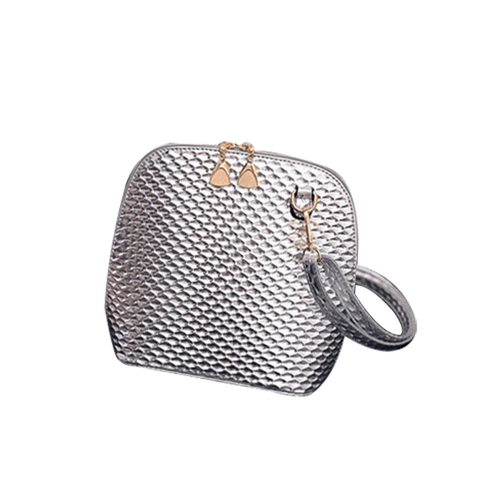 Crossbody Shoulder Women Messenger Bags Paint Bright Surface Scale Pattern Wave Styling Bag - Image 2