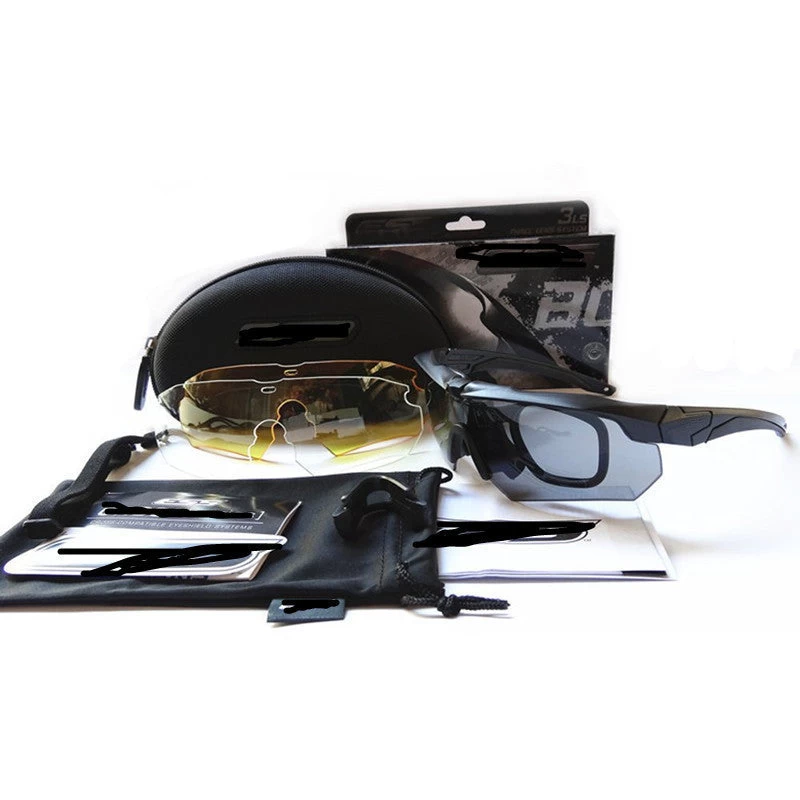 Tactical Military Goggles Army Glasses Polarized Sunglasses Cycling Hiking Eyewear Cross Eyeshield 3ls / 5ls Lens Kit HT12-0005 - Image 9