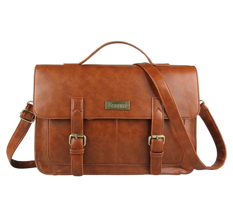 Vintage Men Messenger Bags Brand Satchel Men's Briefcases Office Men Crossbody Bags - Image 3