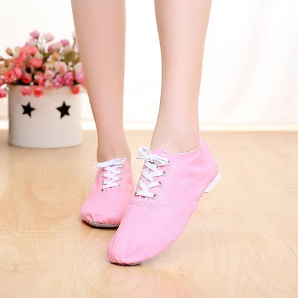 Professional Soft Canvas Indoor Dance Jazz Shoes Woman Ballet Pointe Shoes For MEN Gym Shoe 28-45 Zapatos De Jazz 4012 - Image 5