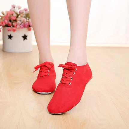Professional Soft Canvas Indoor Dance Jazz Shoes Woman Ballet Pointe Shoes For MEN Gym Shoe 28-45 Zapatos De Jazz 4012 - Image 3