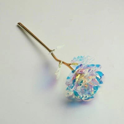 Valentine's Day Creative Gift 24K Foil Plated Rose Gold Rose Lasts Forever Love Wedding Decor Lover Lighting Roses Creative Gift - Image 3