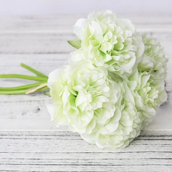 Peony Artificial Artificial Silk Flowers For Home Decoration Wedding Bouquet For Bride High Quality Fake Flower Faux Living Room - Image 2