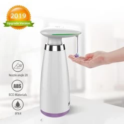 350ml Automatic Soap Dispenser Hand Touchless Sanitizer Bathroom Dispenser Smart Sensor Liquid Soap Dispenser For Kitchen