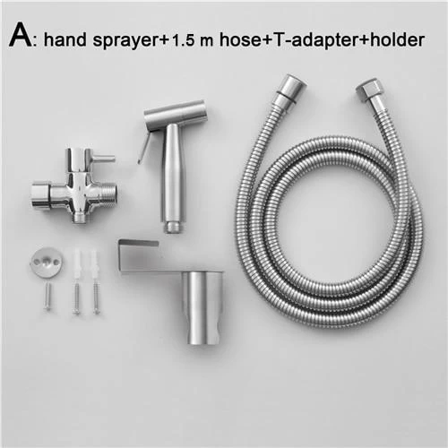 Handheld Toilet Bidet Sprayer Set Kit Stainless Steel Hand Bidet Faucet For Bathroom Hand Sprayer Shower Head Self Cleaning - Image 6
