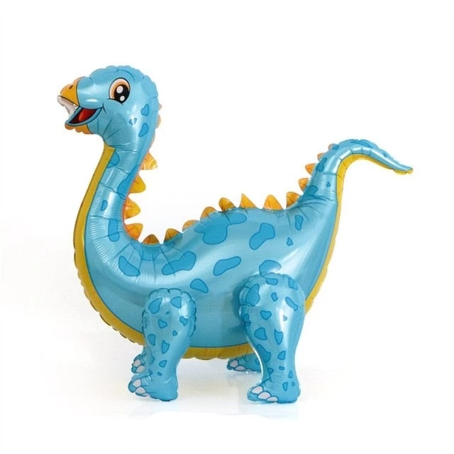 Large 4D Dinosaur Foil Balloons Green Dinosaur Standing Dragon Birthday Party Decorations Kids Supplies Boy Toys Air Globos - Image 10