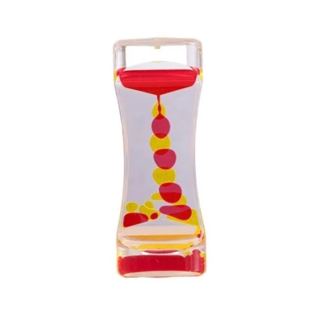 Liquid Timer Visual Sensory Toy Autism Sedation Special Hourglasses Liquid Motion Needs Oil Floating Glass Visual Timer - Image 4