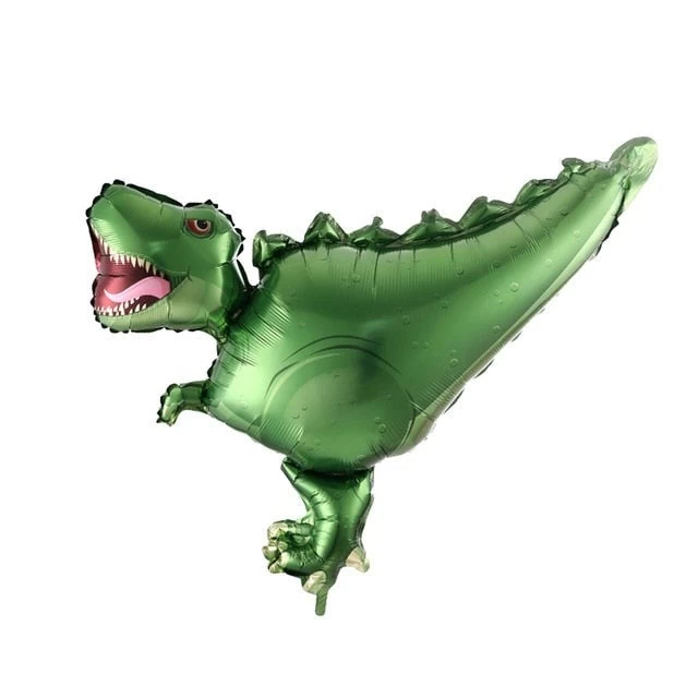 Large 4D Dinosaur Foil Balloons Green Dinosaur Standing Dragon Birthday Party Decorations Kids Supplies Boy Toys Air Globos - Image 15