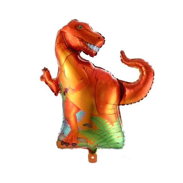 Large 4D Dinosaur Foil Balloons Green Dinosaur Standing Dragon Birthday Party Decorations Kids Supplies Boy Toys Air Globos - Image 8
