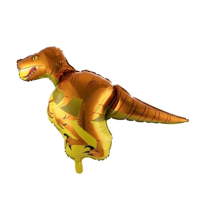 Large 4D Dinosaur Foil Balloons Green Dinosaur Standing Dragon Birthday Party Decorations Kids Supplies Boy Toys Air Globos - Image 13
