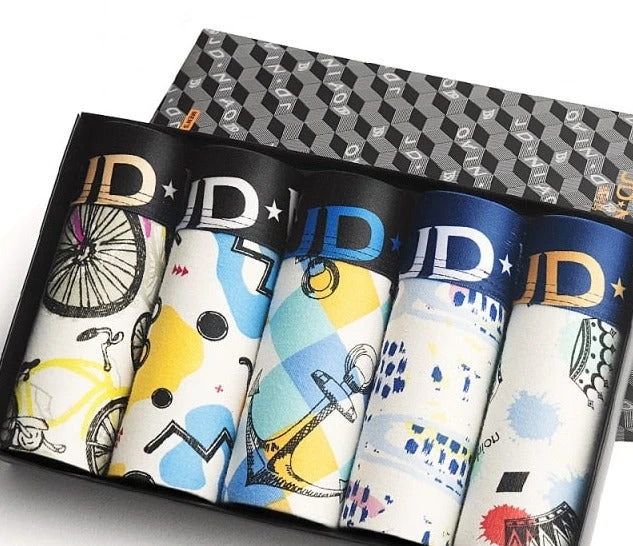 Underwear Men Cotton Boxer Homme Brand Underpants Male Panties Breathbale Shorts U Convex Pouch Plus Size L-3XL - Image 3