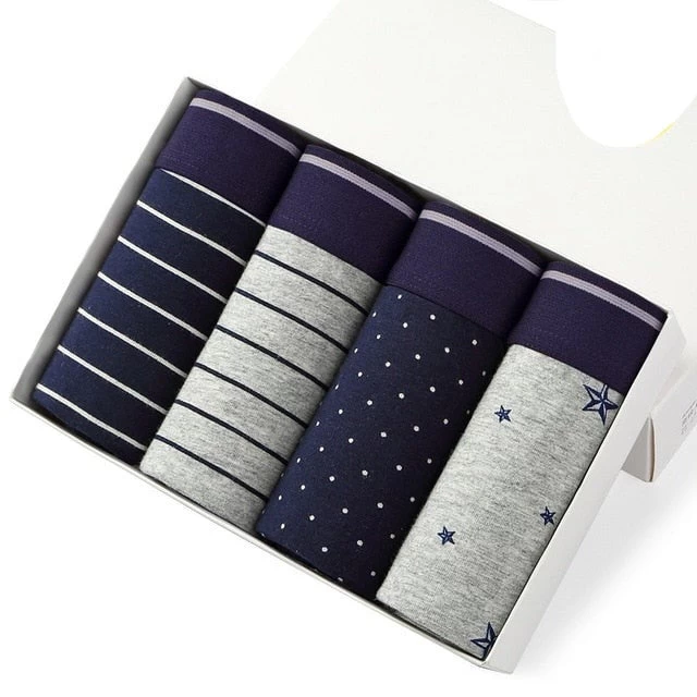 Underwear Men Cotton Boxer Homme Brand Underpants Male Panties Breathbale Shorts U Convex Pouch Plus Size L-3XL - Image 6