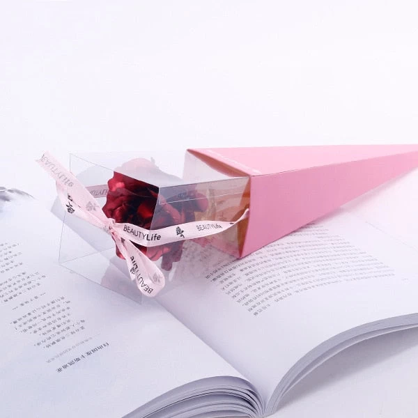 Valentine's Day Creative Gift 24K Foil Plated Rose Gold Rose Lasts Forever Love Wedding Decor Lover Lighting Roses Creative Gift - Image 9