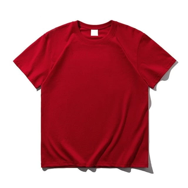 Combed Cotton Short Sleeve T-shirt Men Summer Casual Tshirt Women Basic Harajuku Soft T Shirt Tops Tee - Image 7