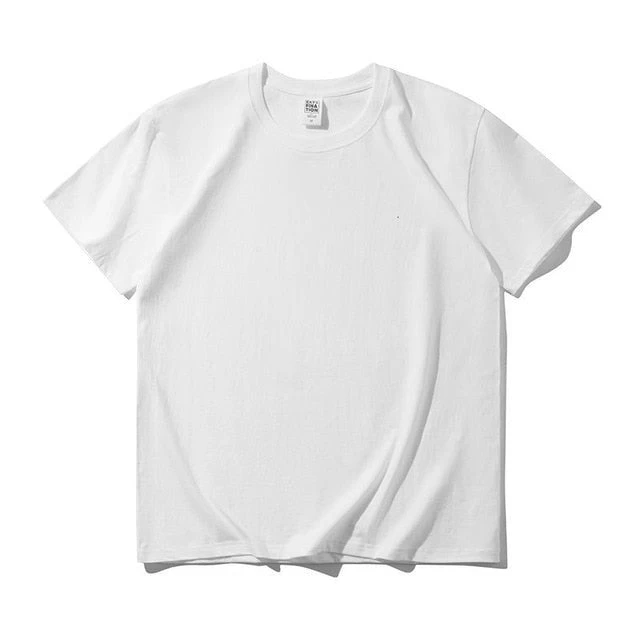 Combed Cotton Short Sleeve T-shirt Men Summer Casual Tshirt Women Basic Harajuku Soft T Shirt Tops Tee - Image 6