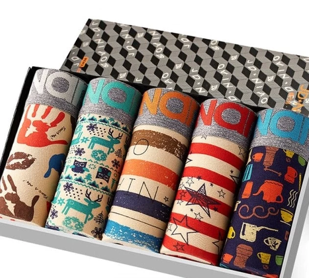 Underwear Men Cotton Boxer Homme Brand Underpants Male Panties Breathbale Shorts U Convex Pouch Plus Size L-3XL - Image 15