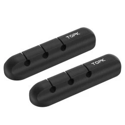 Cable Organizer Silicone USB Cable Winder Desktop Tidy Management Clips Cable Holder For Mouse Headphone Wire Organizer