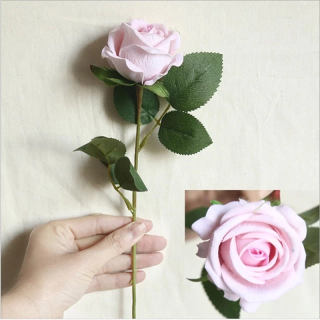 5Pcs Artificial Flowers Silk Rose Long Branch Bouquet For Wedding Home Decoration Fake Plants DIY Wreath Supplies Accessories - Image 11