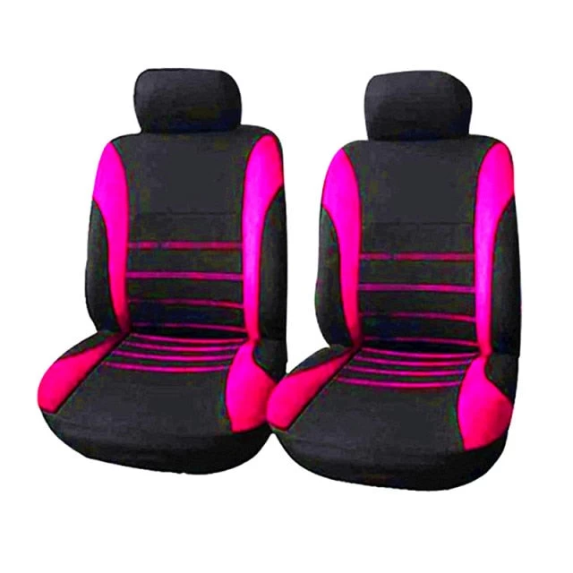 Auto Parts Car Seat Cover Polyester Fabric 2/4/9 Piece Set Four Season Universal Front/Rear Car Seat Cushion - Image 2