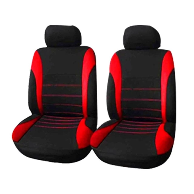 Auto Parts Car Seat Cover Polyester Fabric 2/4/9 Piece Set Four Season Universal Front/Rear Car Seat Cushion - Image 5