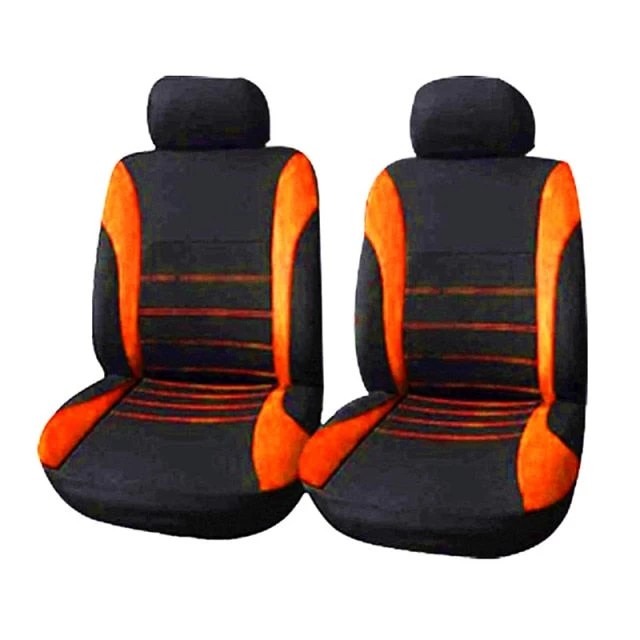 Auto Parts Car Seat Cover Polyester Fabric 2/4/9 Piece Set Four Season Universal Front/Rear Car Seat Cushion - Image 8