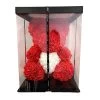 Rose Bear Heart Artificial Flower Rose Teddy Bear Women Wedding Birthday Christmas Gift