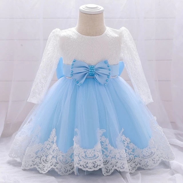 Christmas Sequin Cake Double Baby Girl Dress 1 Year Birthday Dress Newborn Party Wedding Vestidos Baby Girl Christening Clothes - Image 7