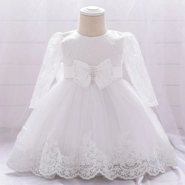 Christmas Sequin Cake Double Baby Girl Dress 1 Year Birthday Dress Newborn Party Wedding Vestidos Baby Girl Christening Clothes - Image 8