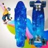 High Quality 100 Kg Load Retro Skateboard Starry Sky Pattern Board Durable Light Environmental Outdoor Sport Skate Board 1484064