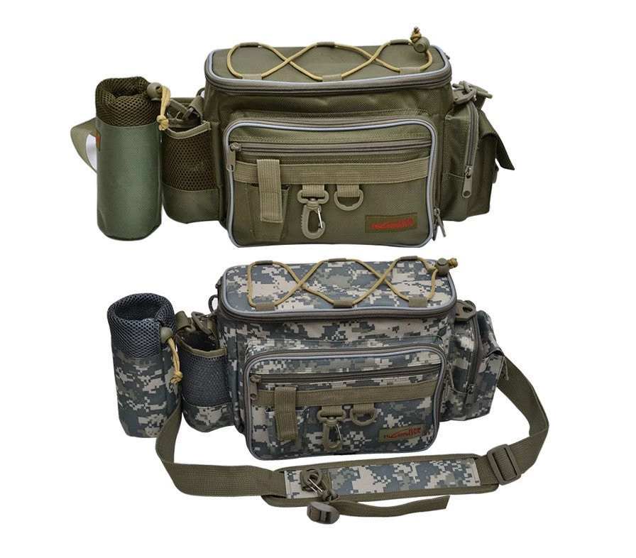 Multifunctional 2012 Lure Waist Pack Messenger Bag Pole Package Fishing Bag Fishing Tackle Bag