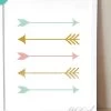 Arrows Print Canvas Art Print Painting Poster, Wall Picture For Home Decoration, Wall Decor YE048
