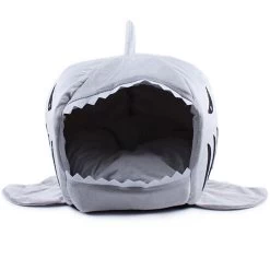 2 Size Pet Products Warm Soft Dog House Pet Sleeping Bag Shark Dog Kennel Cat Bed Cat House Cama Perro