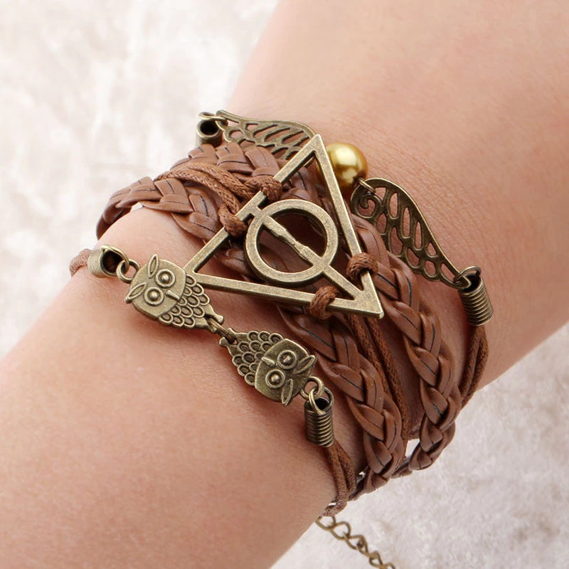 Multilayer Charm Bracelet Anchor Bracelet Men Paracord Bracelets Love Pulsera Hombre Leather Bracelet Bijoux Homme - Image 2