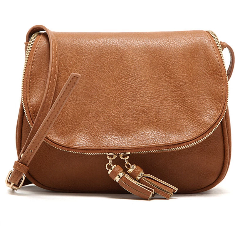 Tassel Women Bag Leather Handbags Cross Body Shoulder Bags Fashion Messenger Bag Women Handbag
