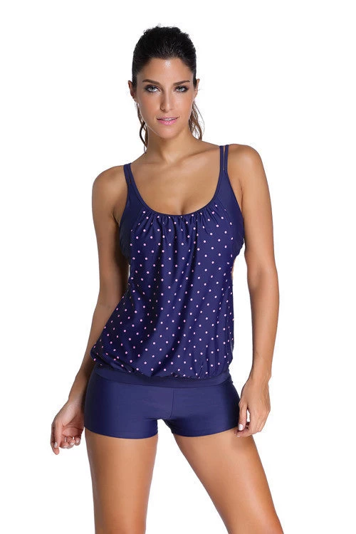 Women Stripes Swimwear Push Up Tankini Top Maillot De Bain Bathing Suit Swimsuit Plus Size Shorts Bikinis 41990 - Image 4