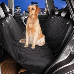 High Quilted Dog Seat Cover For Cars, Dog Cover In Car Dog Hammock Non Slip Oxford Waterproof Hammock Of Pets